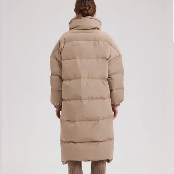 Nap Loungewear Oversized Quilted Down Puffer Coat - Picture 3 of 10